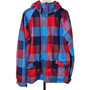 Westbeach Mens Snowboarding Jacket Size Small Plaid Skiing Winter Snow  West 49